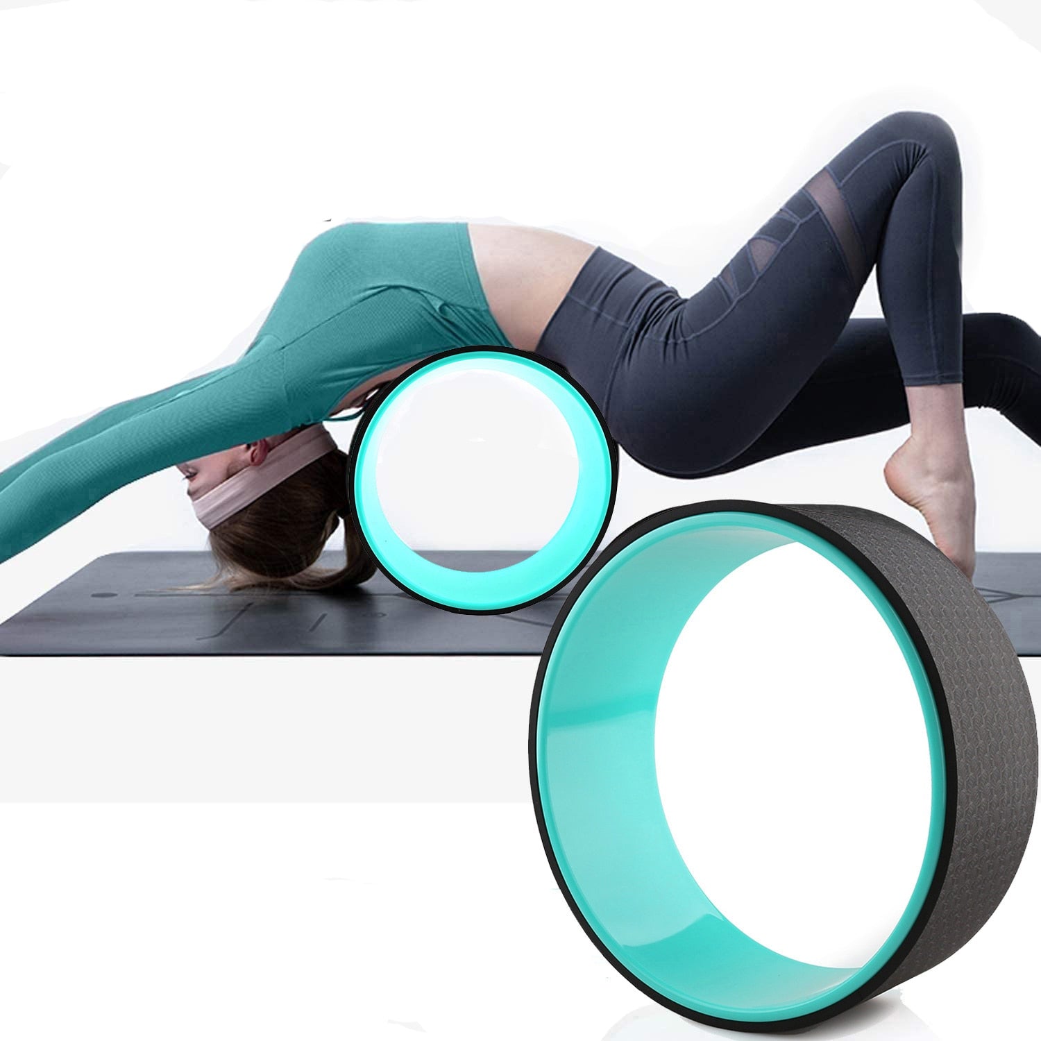 Buy Classic Yoga Wheel - Transform Your Practice and Relieve Back Pain | Big J Fitness